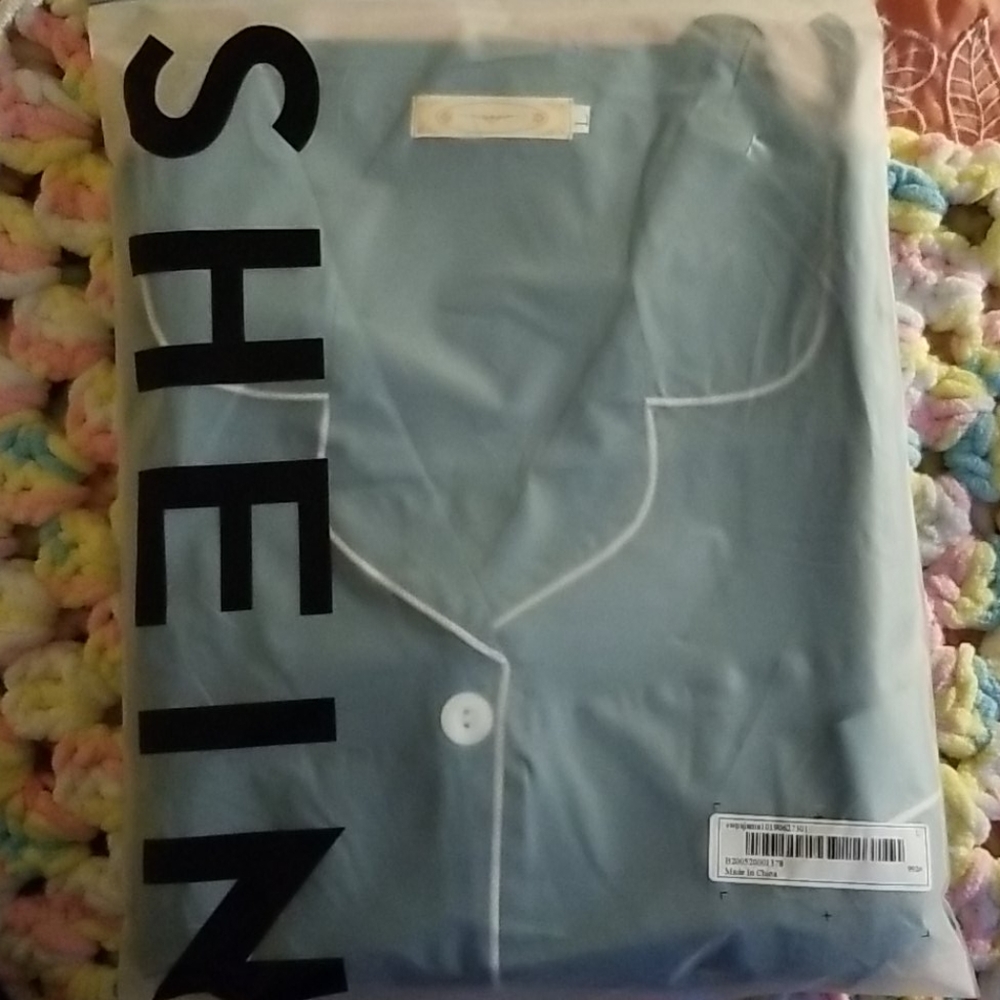 Ladies Satin PJ Short Set- New
